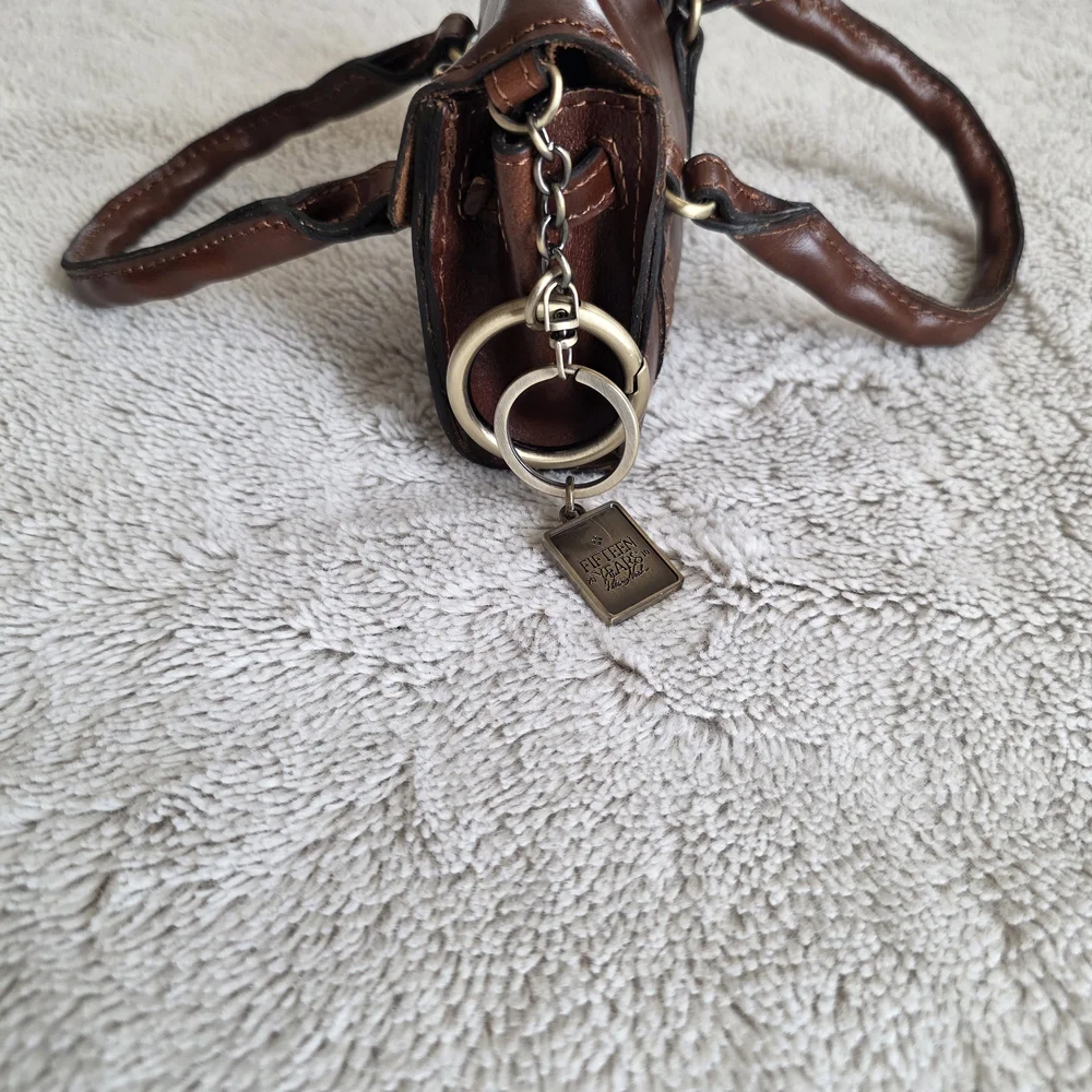 Patricia Nash Rich Brown Mini Bag - Picture 5 of 12